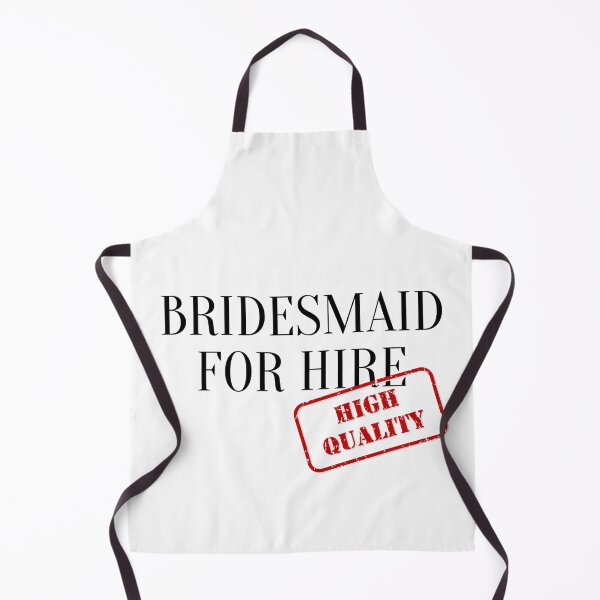 Item preview, Bridesmaid for hire designed and sold by YummyPatterns.