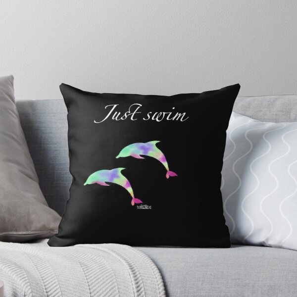 Item preview, Just Swim- Dolphins  designed and sold by POrbit.