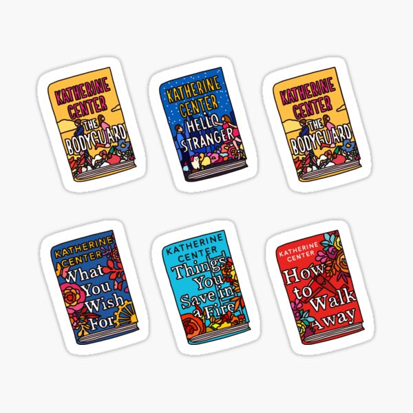 Item preview, Katherine Center books designed and sold by lalashellsArt.