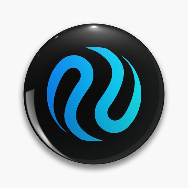 Item preview, Injective INJ Crypto Altcoin - Primary Stand-Alone Logo Variant 2 designed and sold by CryptoMoods.