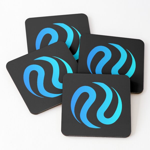 Item preview, Injective INJ Crypto Altcoin - Primary Stand-Alone Logo Variant 2 designed and sold by CryptoMoods.