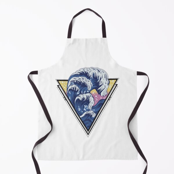 Item preview, Blue Ocean Waves Hand Drawn designed and sold by fahadabu.