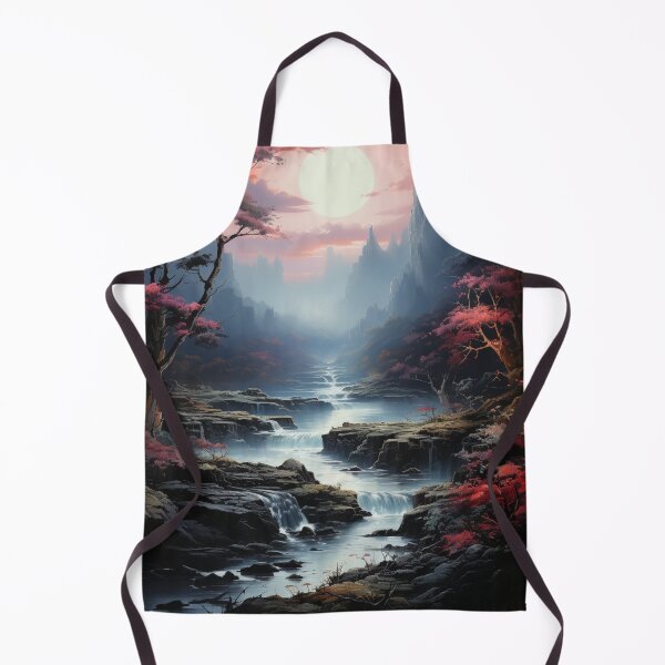 Item preview, Misty Cascade: An Impressionist Reverie - 19 designed and sold by Moisky Art.