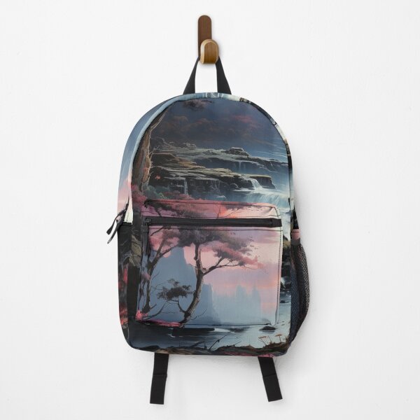 Item preview, Misty Cascade: An Impressionist Reverie - 19 designed and sold by Moisky Art.