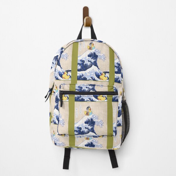 Item preview, The great wave of rubber ducks Art Print designed and sold by txwjlrsof99.