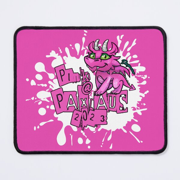 Item preview, Pink with Splatter at PAX AUS 2023 - Limited Edition designed and sold by Dragancaor.