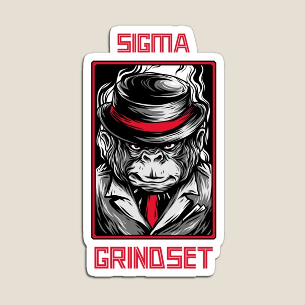 Be A Gigachad Magnet for Sale by The Stoic Sigma