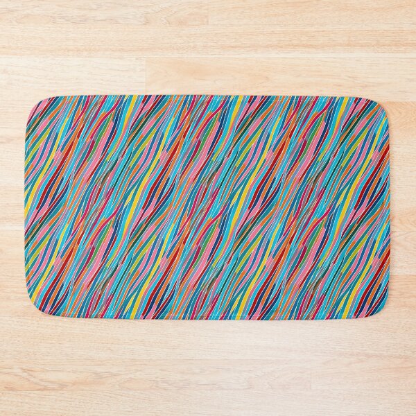 Item preview, colorful lines brush strokes beautiful fresh design designed and sold by Trendy-Artistry.