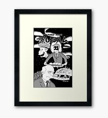 Spooky Steamed Hams Framed Print