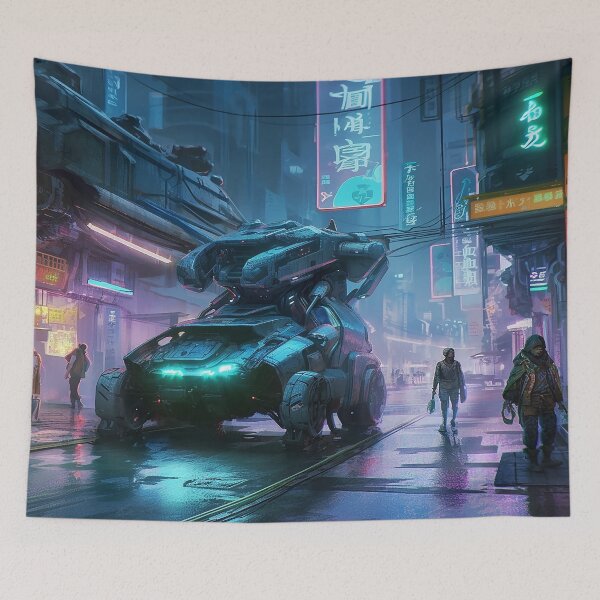 Item preview, Neon Tokyo Nights (Cyber Edition) designed and sold by FantasyVisions.