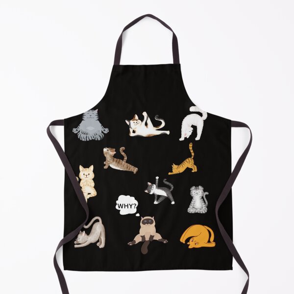 Item preview, yoga for cats designed and sold by misslizzyspin.