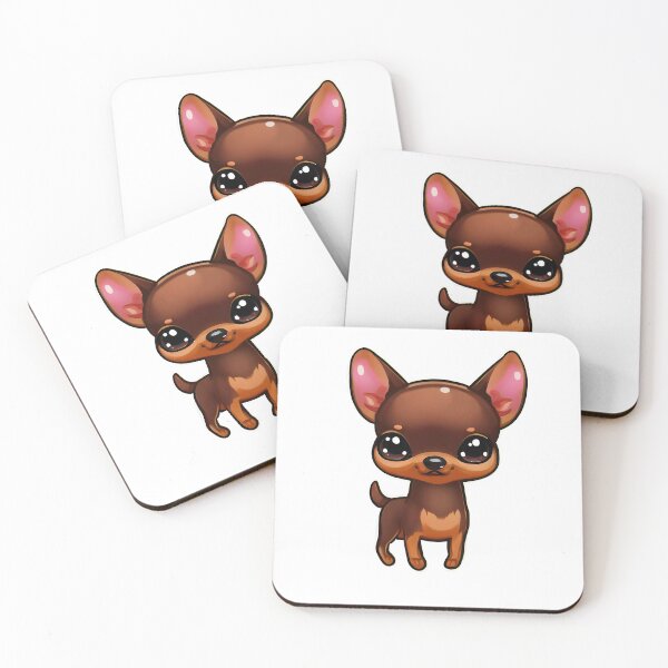 Artikelvorschau, Chibi Miniature Pinscher entworfen und verkauft von City0fDreams.
