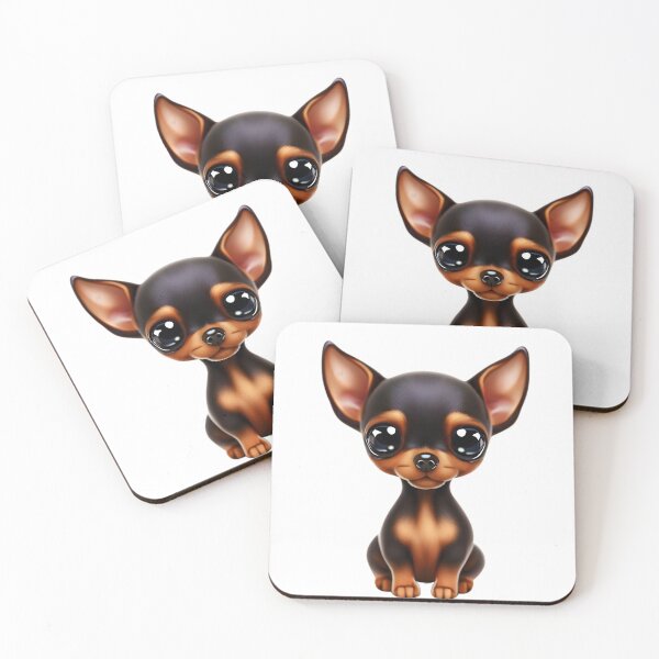 Artikelvorschau, Chibi Miniature Pinscher entworfen und verkauft von City0fDreams.