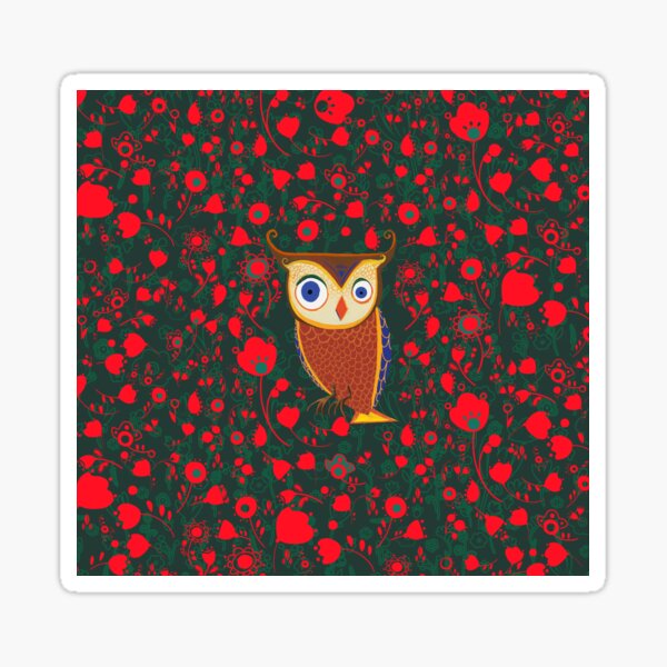 Forest Owl Sticker