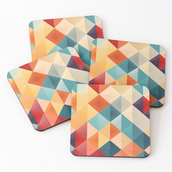 Item preview, Vibrant Secondary Colors Geometric Collection designed and sold by InTrendSick.