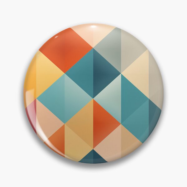 Item preview, Vibrant Secondary Colors Geometric Collection designed and sold by InTrendSick.