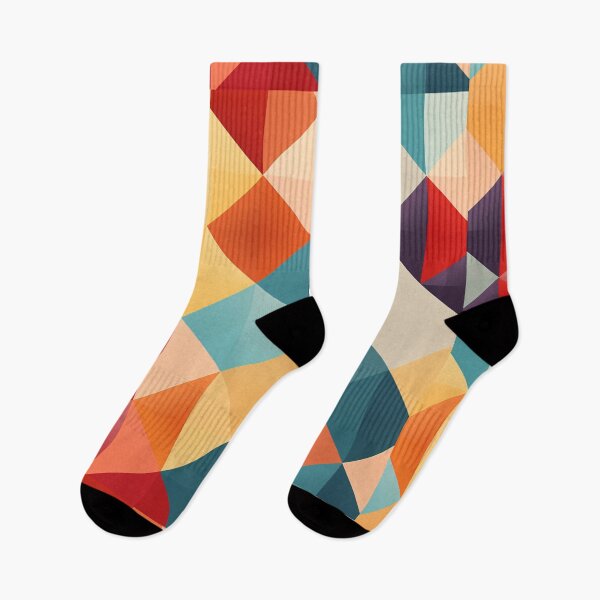 Item preview, Vibrant Secondary Colors Geometric Collection designed and sold by InTrendSick.