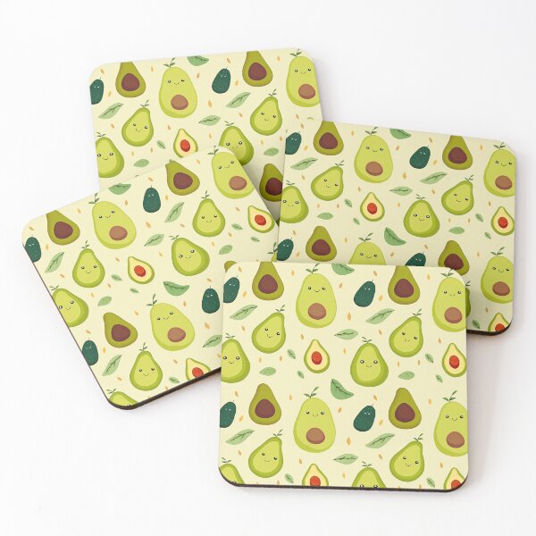 Item preview, Cute happy cartoon avocado designed and sold by Pinkbirdie.