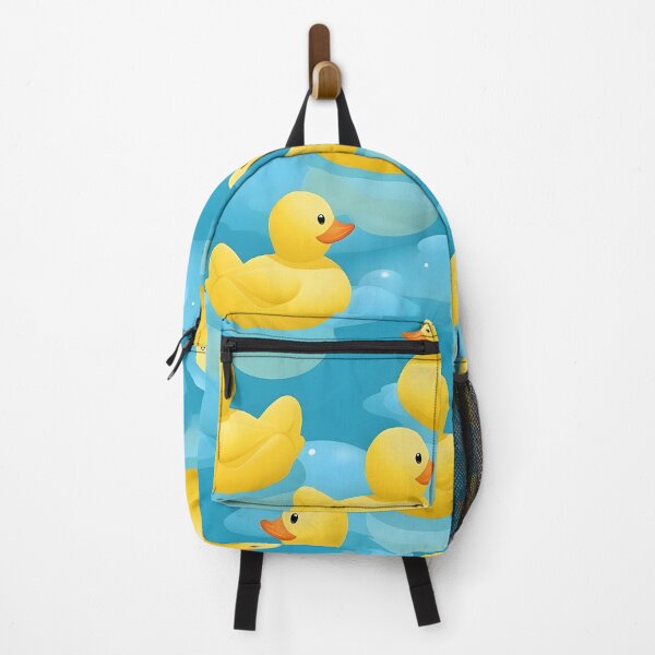 Item preview, Cheerful Rubber Ducks Pattern Print designed and sold by imaginariumlab.