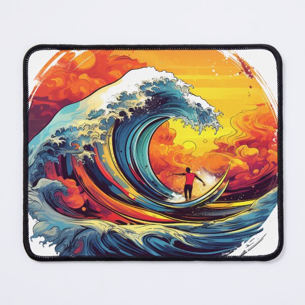 Item preview, Surfing designed and sold by ZombeeMunkee.