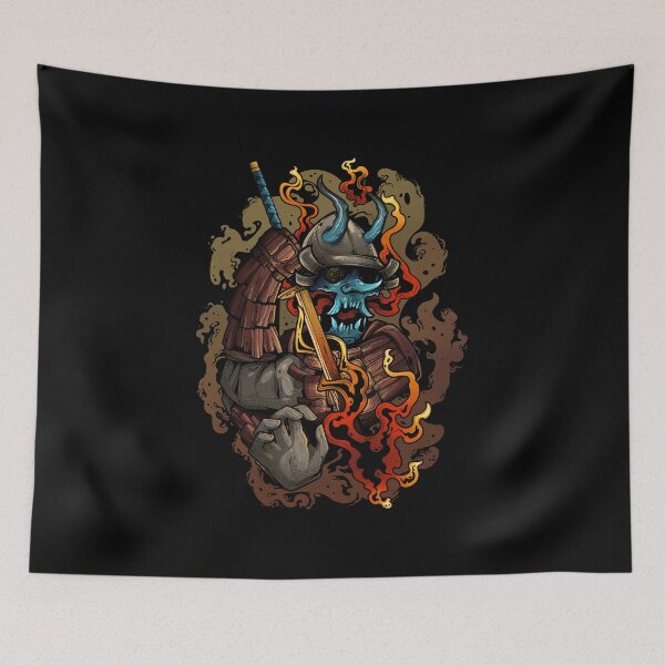 Item preview, Fire Samurai designed and sold by DaleborTattoo.