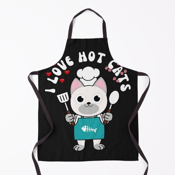 Item preview, I Love Hot Cats designed and sold by Eolithic.
