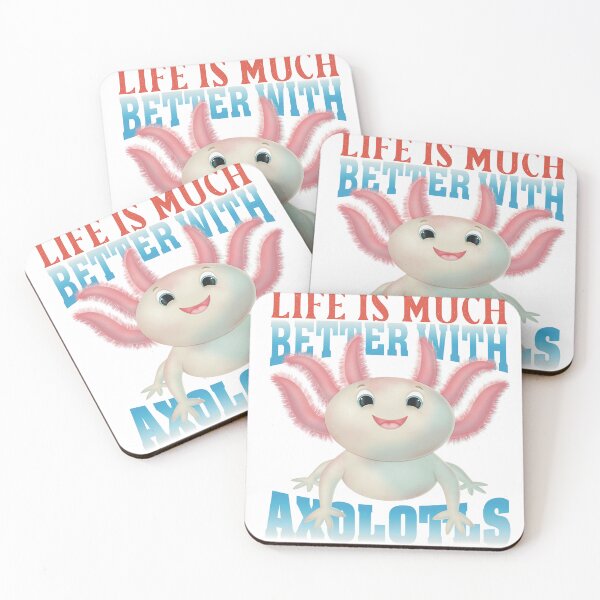 Item preview, Adorble axolotls designed and sold by TeddyPrint.