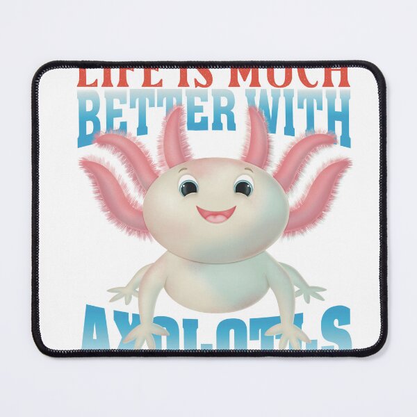 Item preview, Adorble axolotls designed and sold by TeddyPrint.
