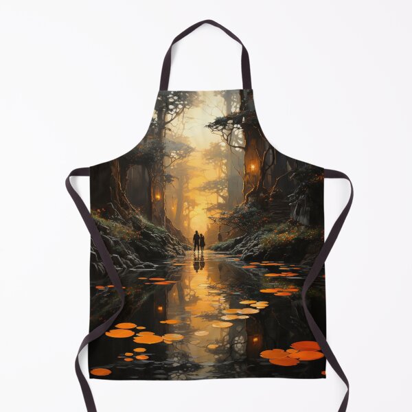 Item preview, Misty Cascade: An Impressionist Reverie - 23 designed and sold by Moisky Art.