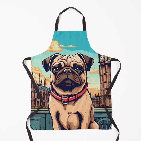 Item preview, Pug in London UK #2 designed and sold by Dog Lover.