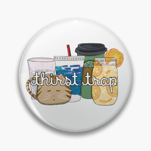Item preview, ADHD Thirst trap beverage goblin designed and sold by fuzzybeebum.