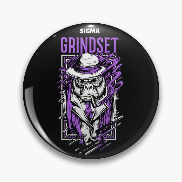 Item preview, Sigma Grindset Mob Boss designed and sold by The Stoic Sigma.