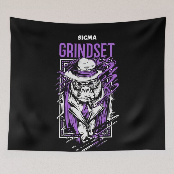 Item preview, Sigma Grindset Mob Boss designed and sold by The Stoic Sigma.