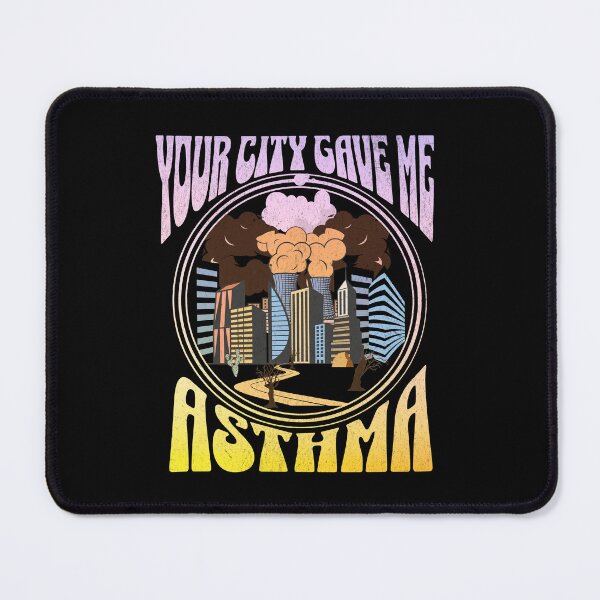 Item preview, Your city gave me asthma | Vintage Style designed and sold by Tee-Craftify.