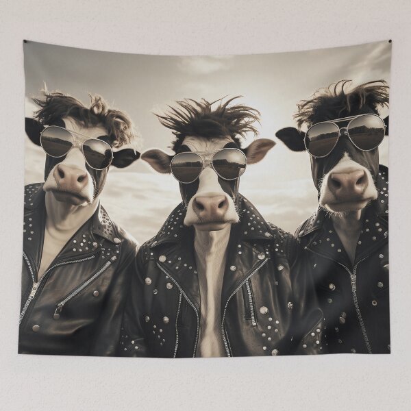 Item preview, Chic Bovines: Fashion Forward Cows. designed and sold by Brendon987.
