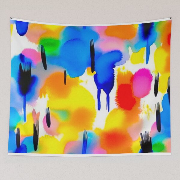 Item preview, Dreamy abstract shapes pattern designed and sold by bubbleshop01.