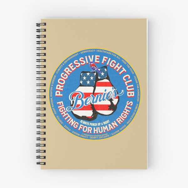 Item preview, PMD01026 Progressive Movement Designs Bernies Progressive Fight Club USA flag boxing gloves design shows you support human rights democracy progressive goals for Progressives Democrats Independents designed and sold by ProgressiveLeft.