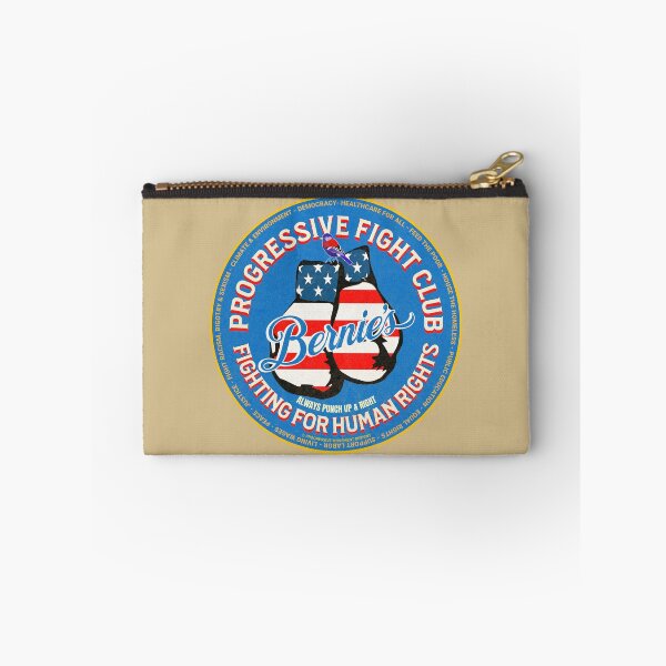 Item preview, PMD01026 Progressive Movement Designs Bernies Progressive Fight Club USA flag boxing gloves design shows you support human rights democracy progressive goals for Progressives Democrats Independents designed and sold by ProgressiveLeft.