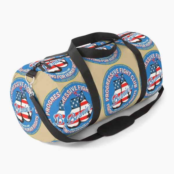 Item preview, PMD01026 Progressive Movement Designs Bernies Progressive Fight Club USA flag boxing gloves design shows you support human rights democracy progressive goals for Progressives Democrats Independents designed and sold by ProgressiveLeft.