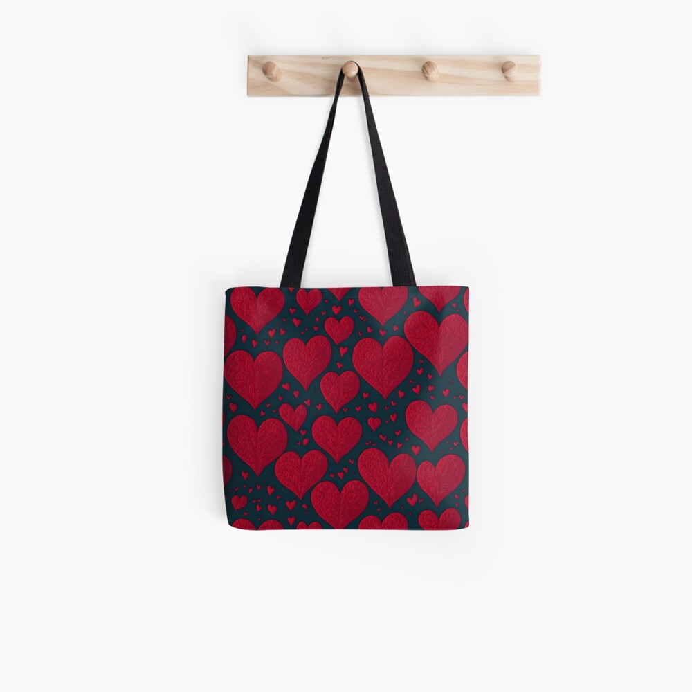 Pink Heart Tote – CiaraTurnerArt