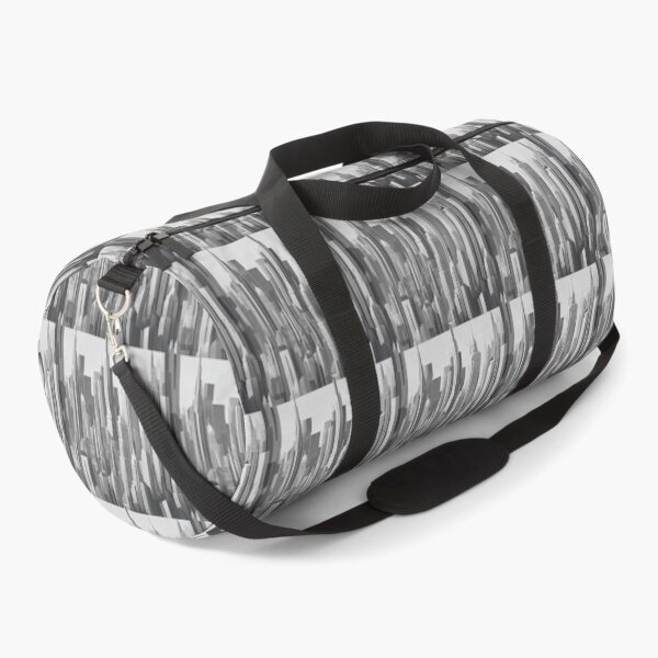 Item preview, White, grey and black intricate city pattern designed and sold by Theo-B.