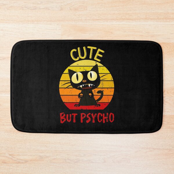 Item preview, Cute but psycho Cat designed and sold by SunnyFunnyArt.
