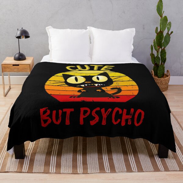 Item preview, Cute but psycho Cat designed and sold by SunnyFunnyArt.