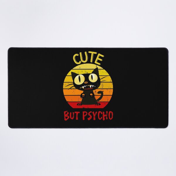 Item preview, Cute but psycho Cat designed and sold by SunnyFunnyArt.