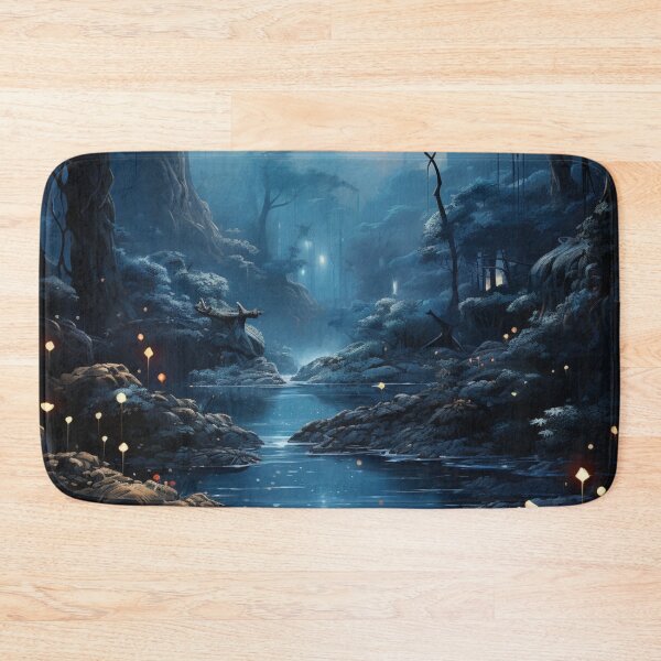 Item preview, Misty Cascade: An Impressionist Reverie - 27 designed and sold by Moisky Art.