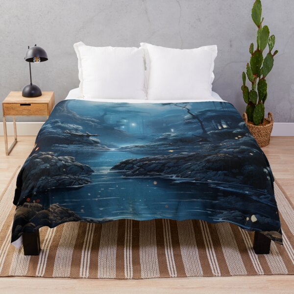 Item preview, Misty Cascade: An Impressionist Reverie - 27 designed and sold by Moisky Art.