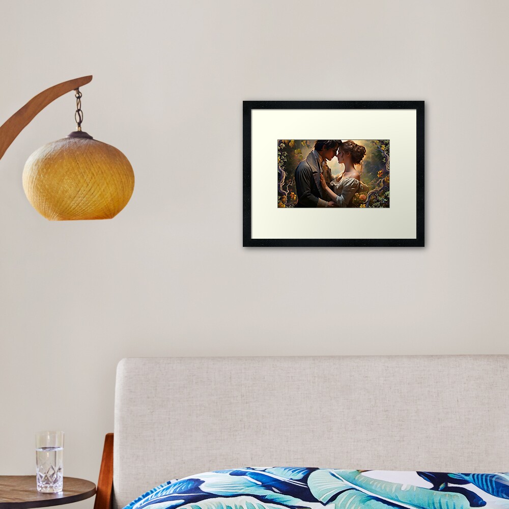 Item preview, Framed Art Print designed and sold by phatpuppyart.