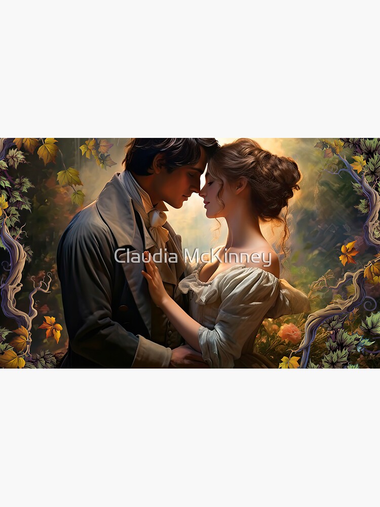 Thumbnail 3 of 3, Sticker, Pride and Prejudice designed and sold by phatpuppyart.