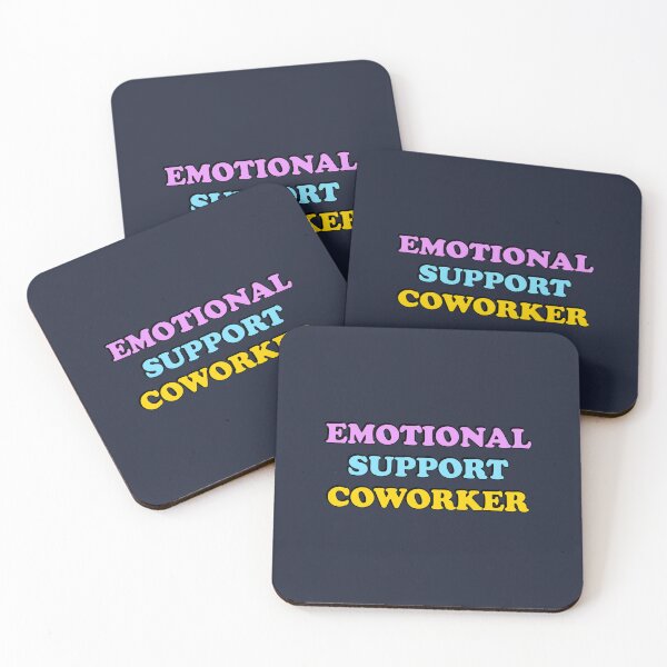 Item preview, Emotional Support Coworker  designed and sold by Inspirationmotivation.