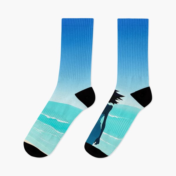 Item preview, Coastal Minimalist Style Beach Chic Calming Ocean Blues - AI Art 1 of 8 designed and sold by Beachy.